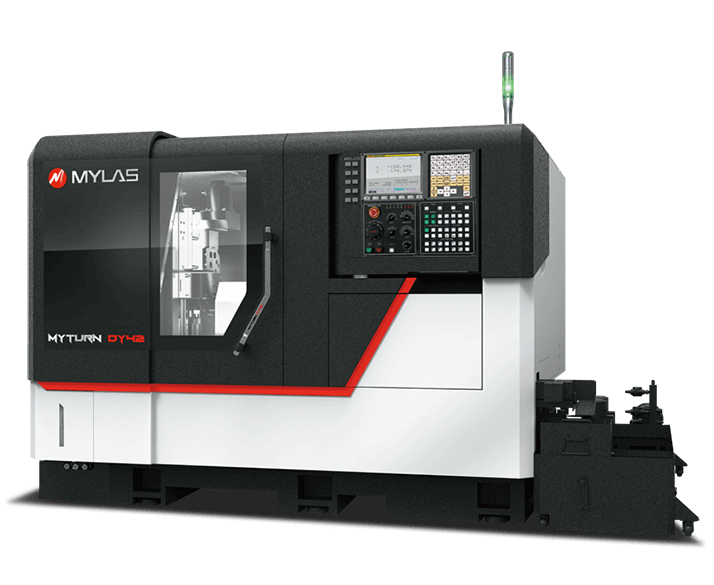 MY-TURN DY42雙主軸 動力刀塔+櫛式刀座 多功能車削中心機